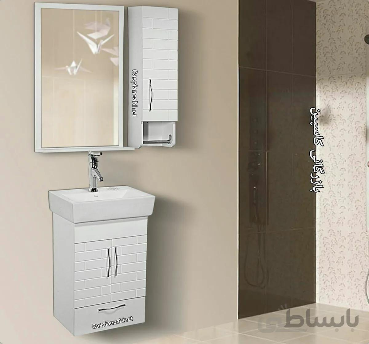 روشویی کابینت دار IM100در اندازه46 سانت ا روشویی کابینت دار IM100در اندازه46 سانت
