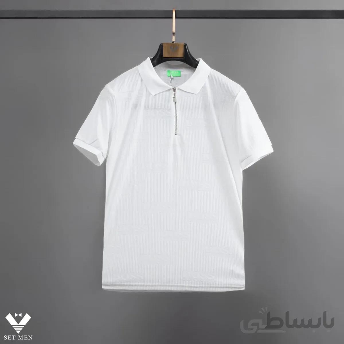 تیشرت boss یقه دار ty111