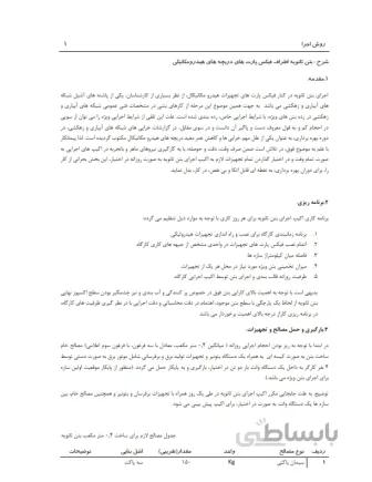 دفتر فنی پروژه احداث کانال اصلی و ابنیه مربوطه