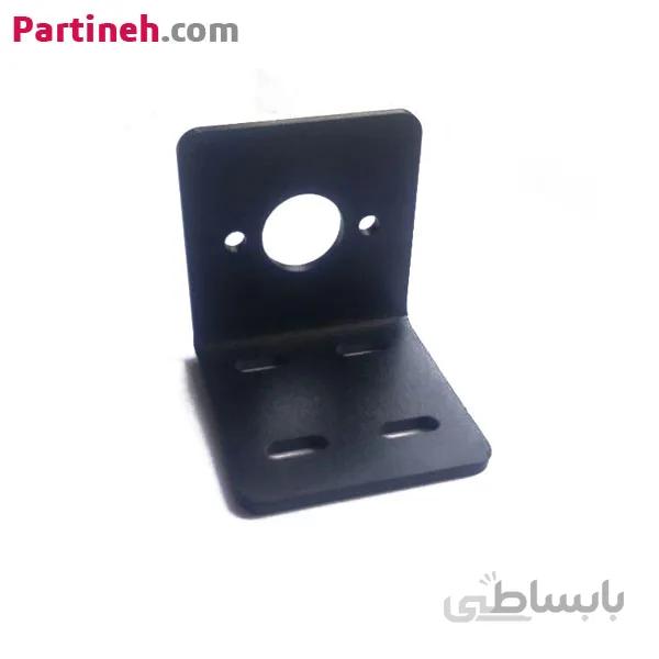 براکت آهنی نگهدارنده L شکل مناسب اسپیندل 775 و 750 ا L-shaped iron bracket suitable for spindles 775 and 750