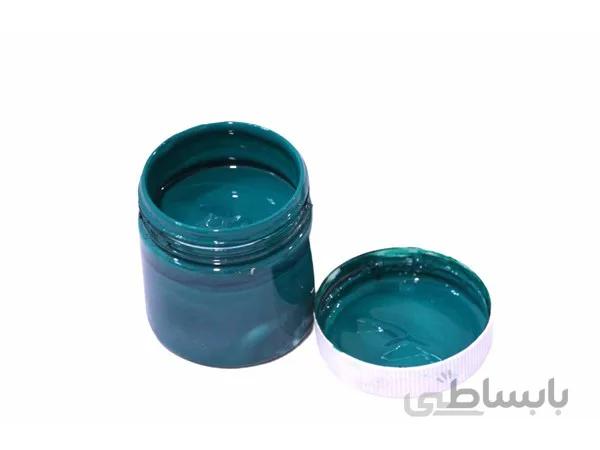 رنگ آکریلیک سبز آبی