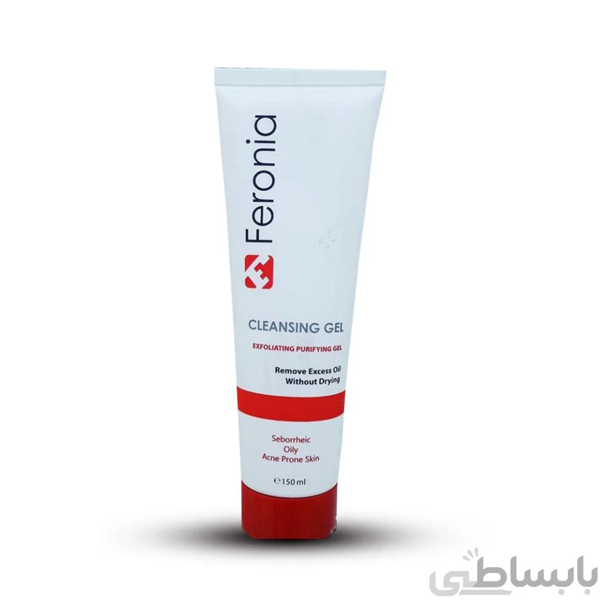 ژل پاک کننده و لایه بردار پوست چرب فرونیا