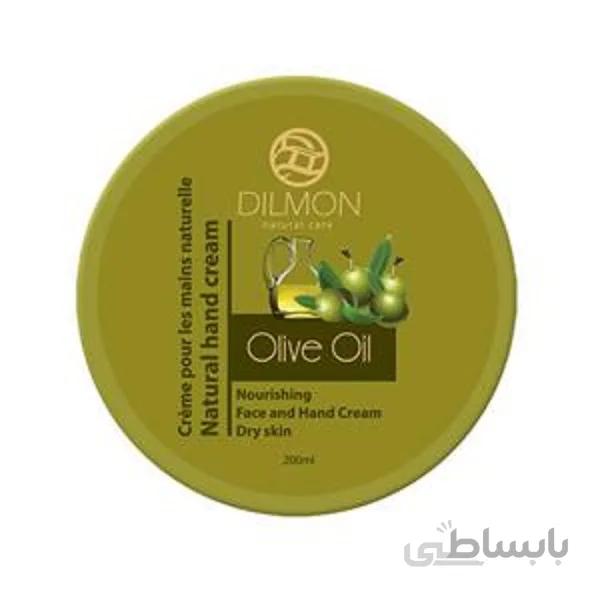 کرم مرطوب کننده دست و صورت دیلمون مدل Olive Oil