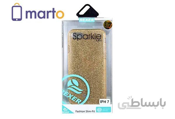 کاور ژلهای و اکلیلی رکسر مدل Sparkle مناسب براي گوشي اپل iPhone 7 / 8 ا REXER Sparkle Case For Apple iPhone 7 / 8