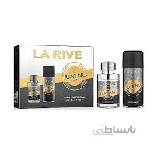 ست عطر و اسپری مردانه لاریو (LA RIVE) مدل هانتینگ من (THE HUNTING MAN) حجم 75 میل