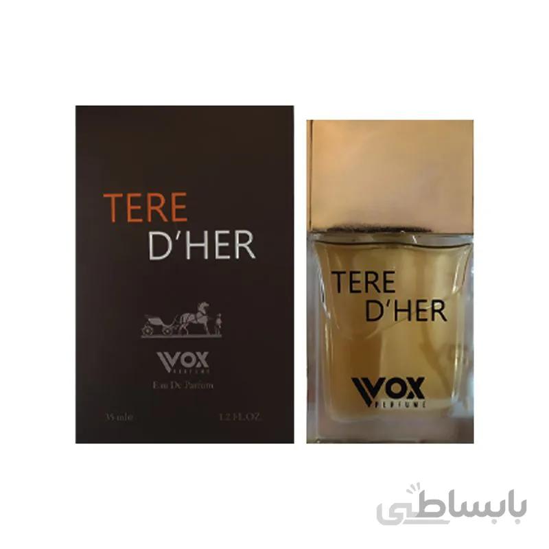 ادو پرفیوم مردانه وکس مدل TERE DHER حجم 35 میلی لیتر