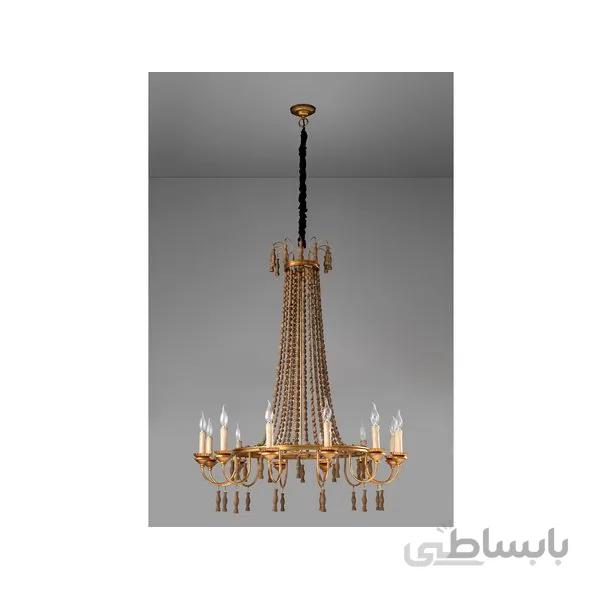 لوستر مدل Luzia Gold مادام کوکو