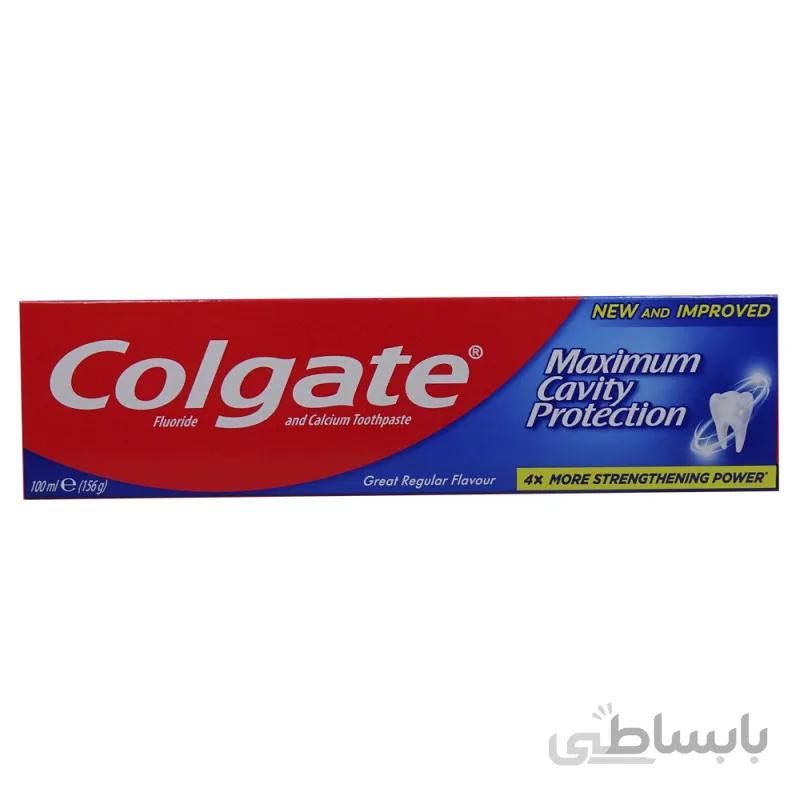 خمیر دندان کلگیت COLGATE مدل maximum cavity protection