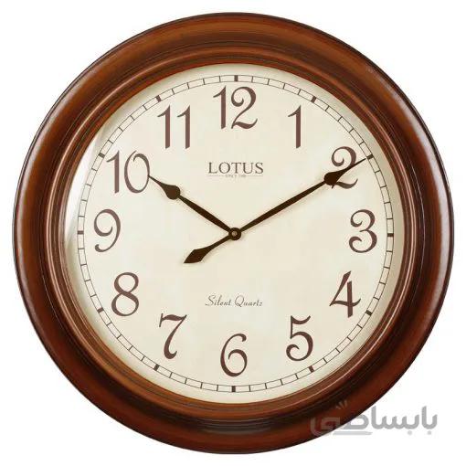 ساعت دیواری چوبی لوتوس مدل RUSSELLVILLE کد W-582
