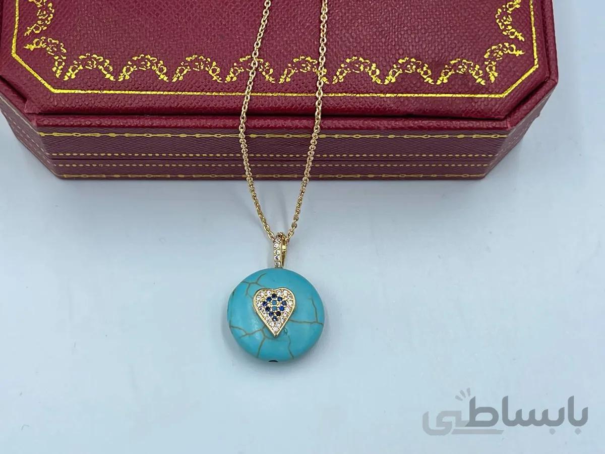 گردنبند فیروزه و چشم نظر