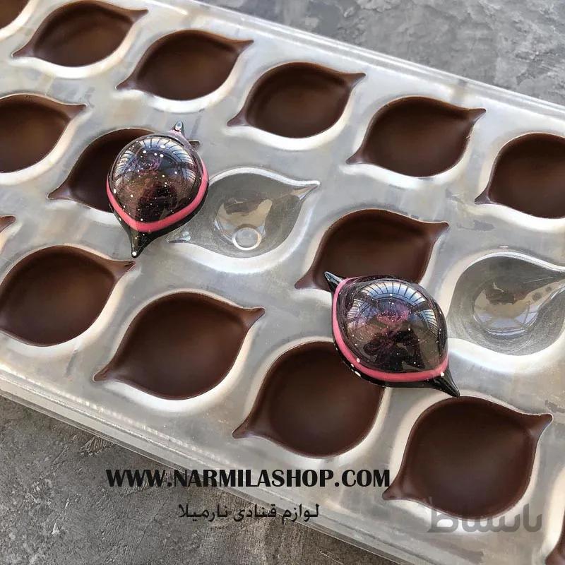 قالب شکلات پلی کربنات لیمون