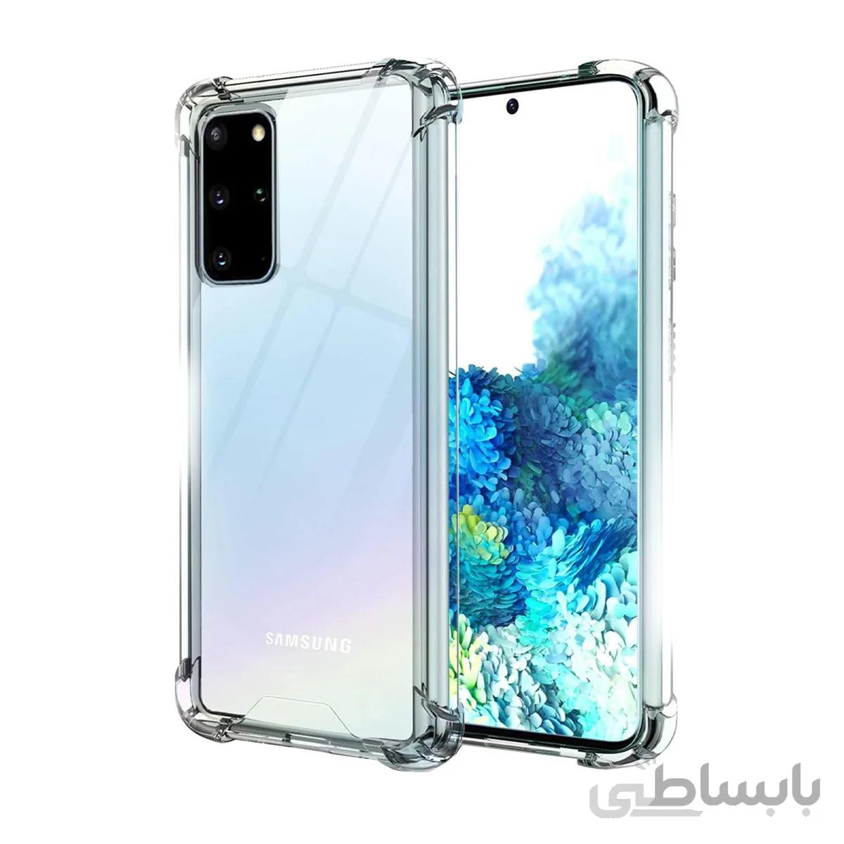 قاب ژله ای ضربه گیر مناسب samsung S20 plus