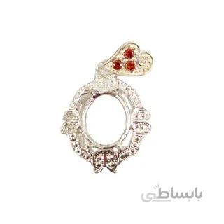 رکاب آویز نقره زنانه کد 3240 ا قیمت به شرط خرید تیمی