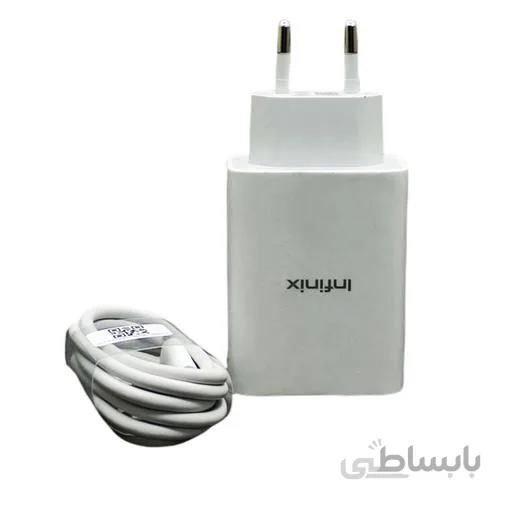شارژر دیواری Infinix مدل U330XEA به همراه کابل USB-C
