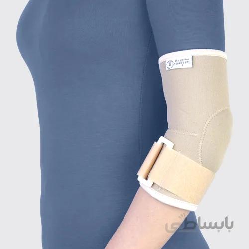 آرنج بند نئوپرن با پد سه لایه Neoprene Elbow طب و صنعت ا TeboSanat Neoprene Elbow Support