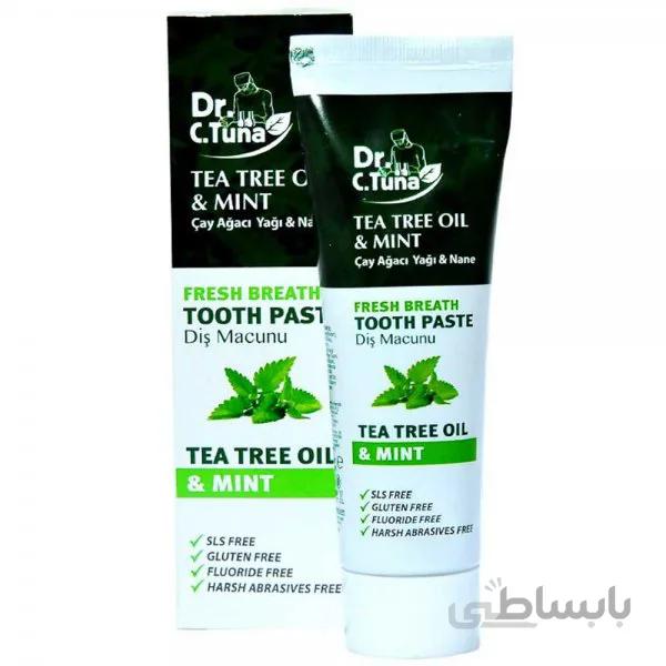 خمیردندان نعناع و روغن درخت چای فارماسی 112 میل