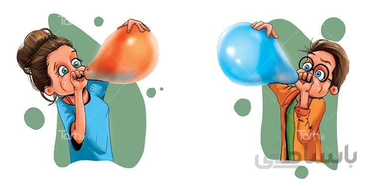 تصویرسازی عاشقانه لایه باز