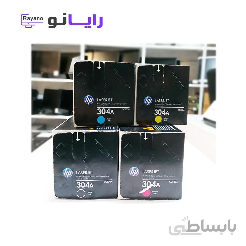 ست کارتریج رنگی HP 304A