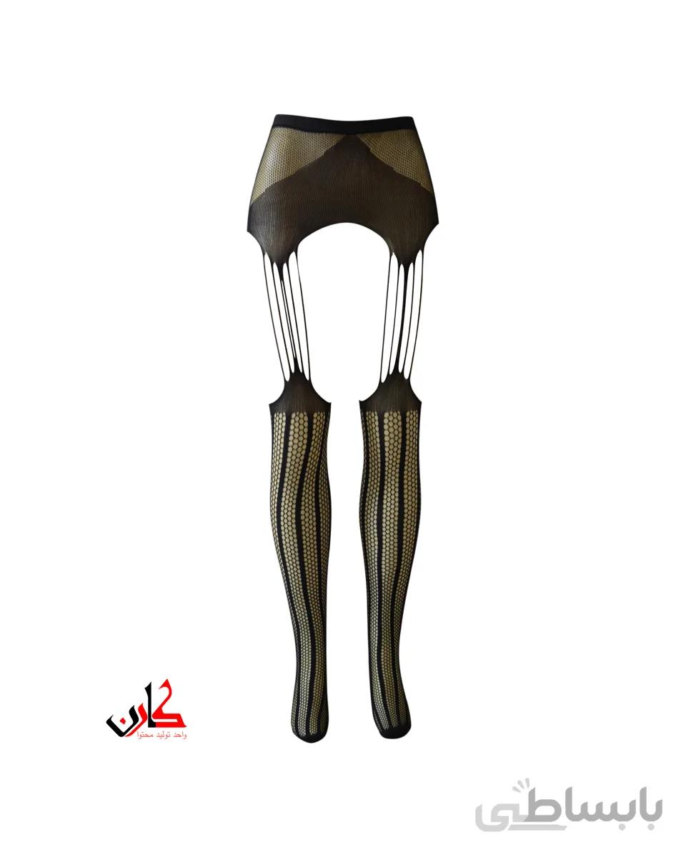 جوراب فانتزی زنبوری طرحدار