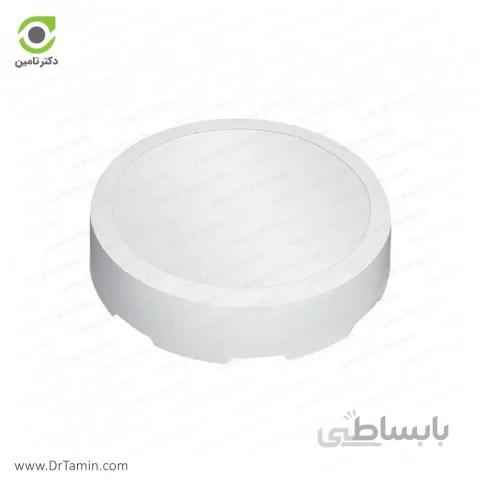 چراغ سقفی پارس شعاع توس مدل آویسا دایره ای 24 وات سفید