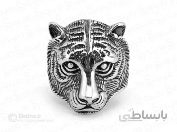 انگشتر مردانه ببر جنگل 13817