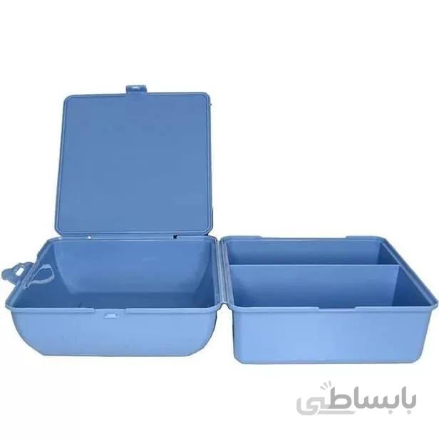 ظرف غذای دو تیکه تی تیز مدل ۹۰۸۱