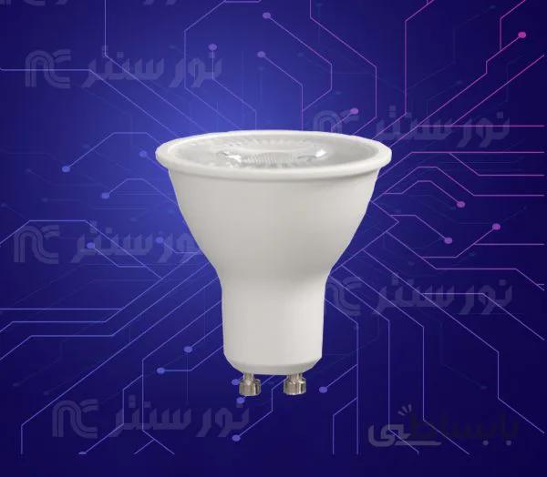 لامپ هالوژن 7 وات پایه استارتی (GU10) رونیا