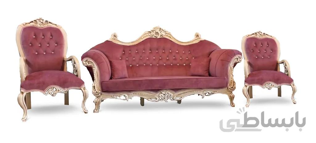 مبل 7 نفره مارال مدل ژوبین