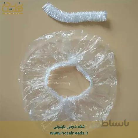 کلاه حمام نایلونی 100 عددی