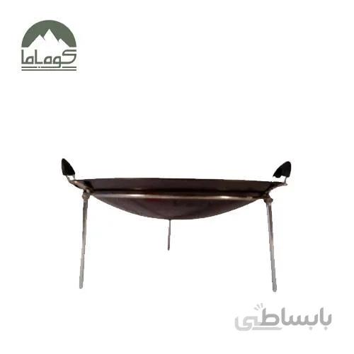 ساج al گرانیت 34 سانتی پایه دار دو دسته