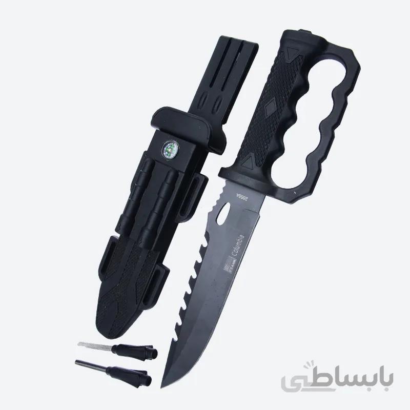 چاقو نظامی کلمبیا مدل چخماق دار