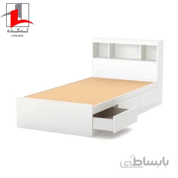 تخت خواب تکنفره لمکده مدل ویکتور