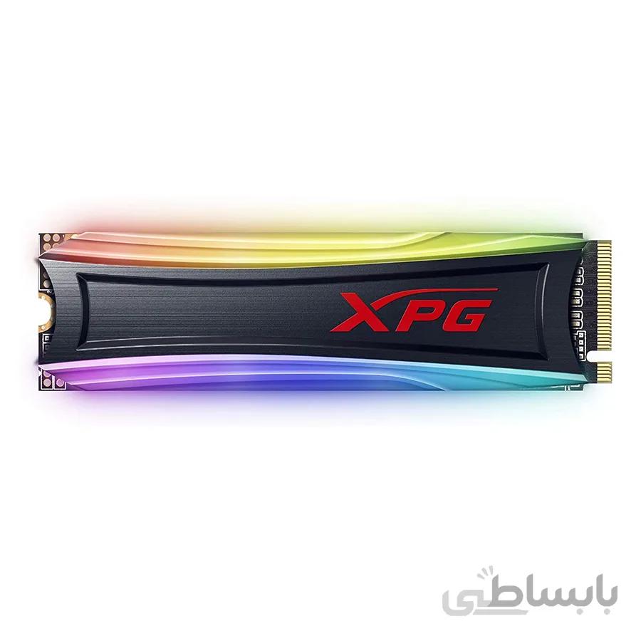 اس اس دی ای دیتا XPG SPECTRIX S40G RGB 512GB ا ADATA XPG SPECTRIX S40G RGB PCIe 512GB M.2 2280 SSD