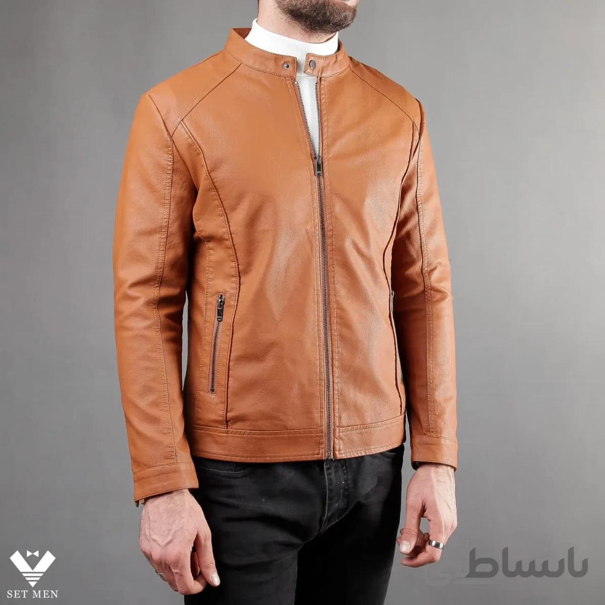 کاپشن چرم cch116
