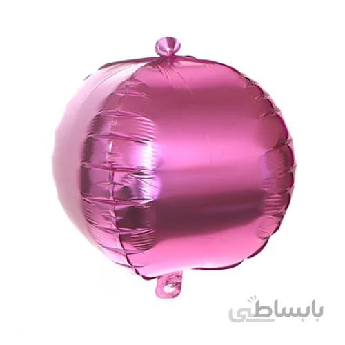 بادکنک فویلی ۴ بعدی صورتی