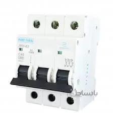 مینیاتوری سه فاز 40 آمپر پارس فانال مدل PFN-63 ا MCB_3P_C40A_400V PARS FANAL