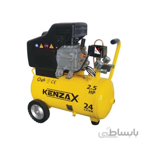 کمپرسور باد 24 لیتری کنزاکس مدل KAC 124 ا َAIR COMPRESSOR