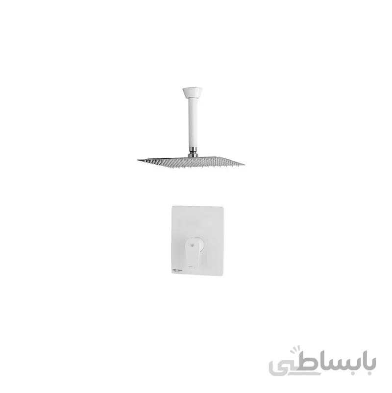 دوش توکار kwc مدل ورونا سفید تیپ 1