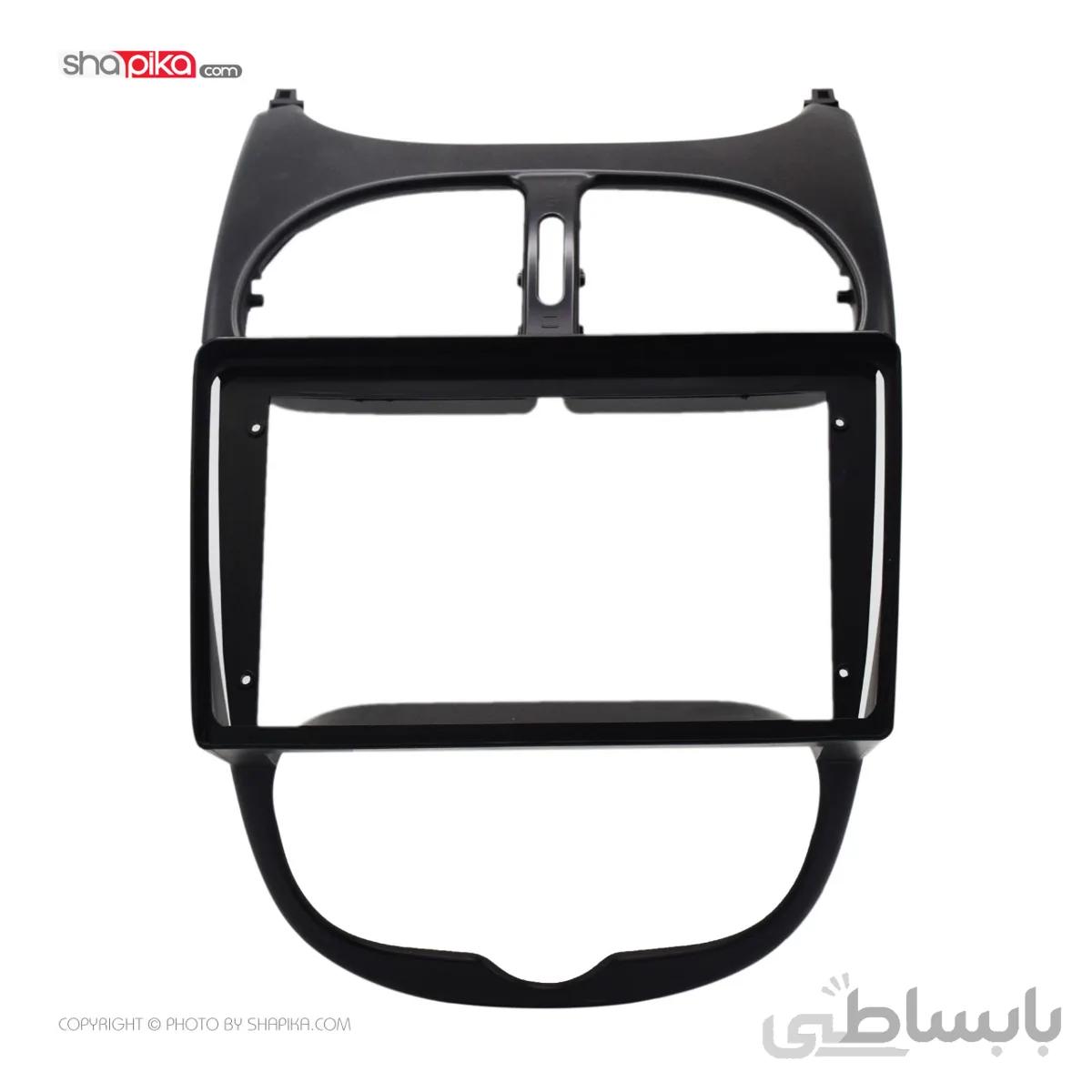 قاب فابریک مانیتور مناسب خودرو پژو 206
