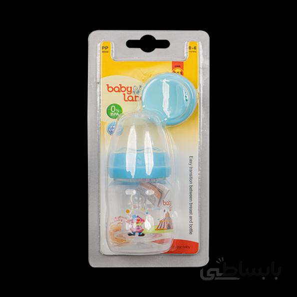 شيرخوري PP کلاسيک فندقي دوکاره 80ML بليستر بی بی لند آبی