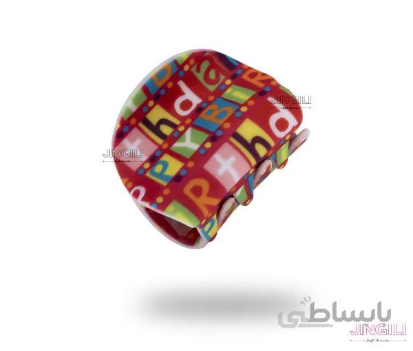 کلیپس مو مدل حروف انگلیسی کد hcw0055