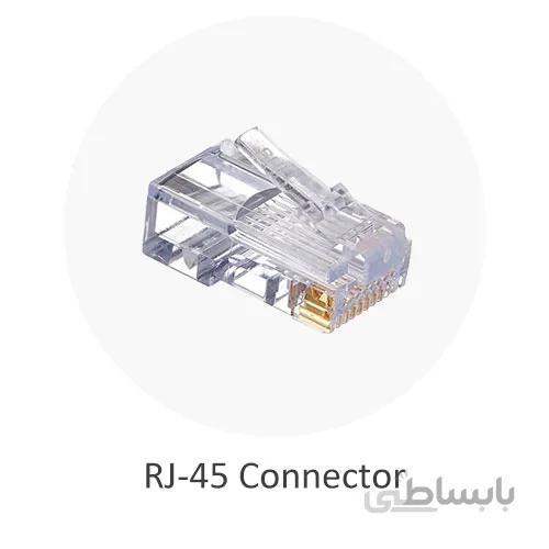 سوکت شبکه RJ45 CAT5 CAT6 CAT6E