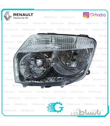 چراغ جلو داستر داخل نقره ای مدل 2012 به پایین
