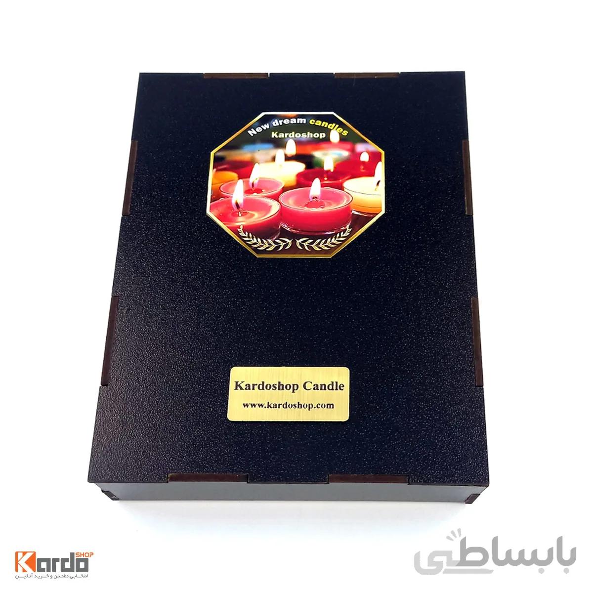 شمع وارمر ۲۴ تایی سفید و قرمز
