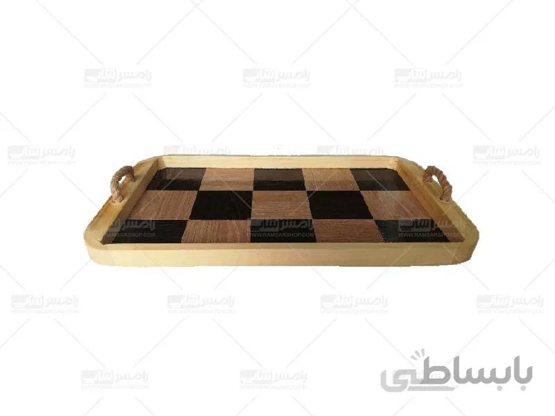 سینی مدل شطرنجی سایز متوسط