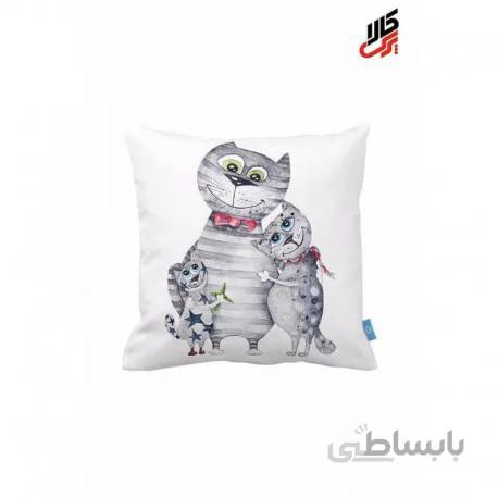 کاور کوسن فانتزی طرح گربه پرس کالا کد 1033603