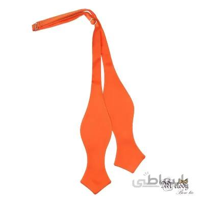 پاپیون سری تریا - گره باز (نارنجی مات)