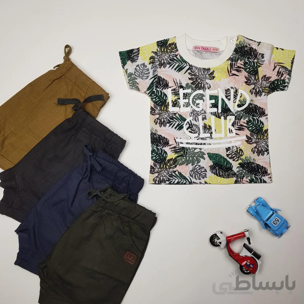 تیشرت شلوارک دخترانه هاوایی