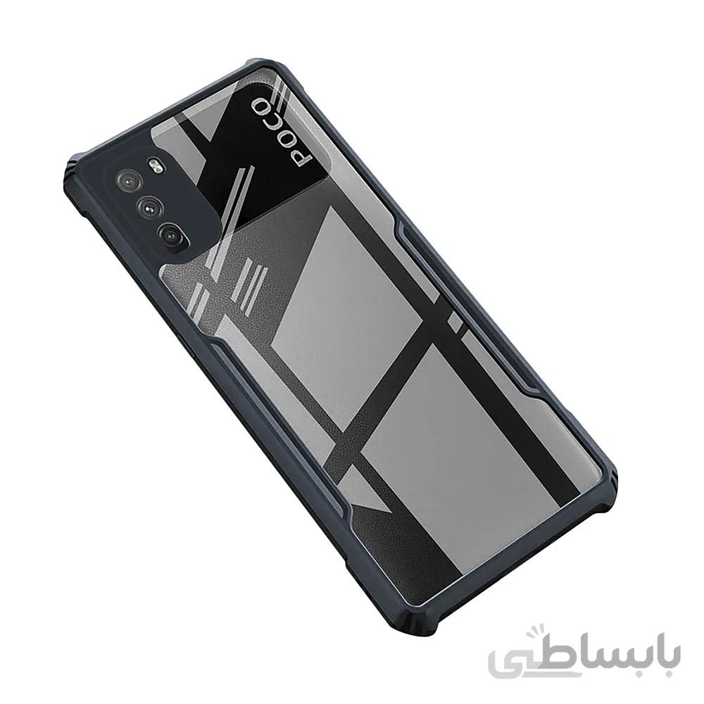 قاب جی تک شیائومی G-Tech Hybrid Armor Case POCO M3/REDMI NOTE9 4G(CHINA)/REDMI 9POWER INDIA