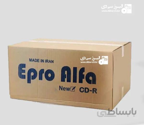 سی دی خام اپرو باکسدار کارتن 600 عددی